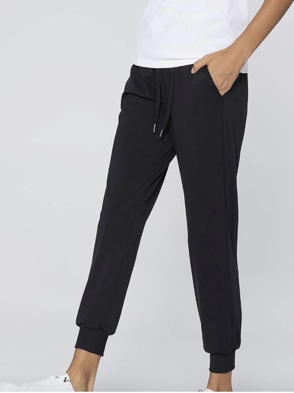 AJISAI Black Elastic Waist Jogger size Medium